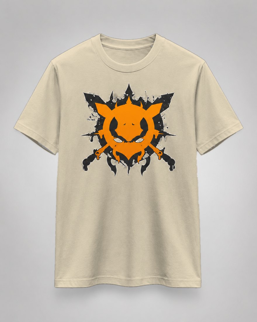 Emblem Splash T-Shirt — sand, The Battle Club merch